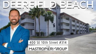 Deerfield Beach Gardens Property Tour | 400 SE 10th St Apt 314